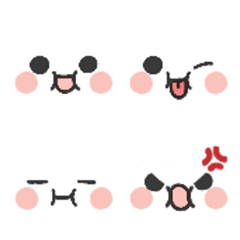 [LINE絵文字] ✿ぷくえもじー しんぷる✿の画像