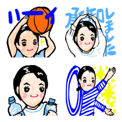 [LINE絵文字] スタッフ絵文字の画像