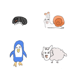 [LINE絵文字] Kawaii emoji animalの画像
