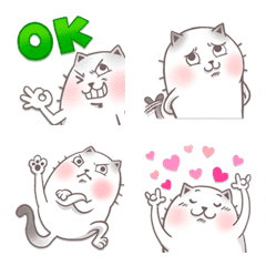Love a Cat Emoji so cuteの絵文字メイン画像