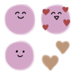 [LINE絵文字] Pink smileyの画像