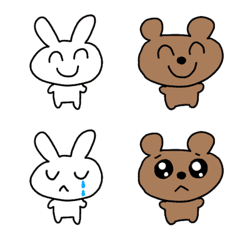 [LINE絵文字] わいわいあにまるずの画像