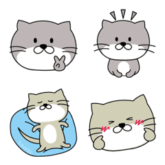 [LINE絵文字] カワウソがひたすら可愛く使いやすい絵文字の画像