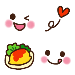 [LINE絵文字] ♡ピンクとハートの可愛い絵文字♡の画像