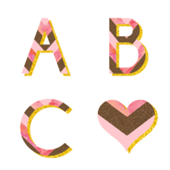 [LINE絵文字] Valentine chocolate color emojiの画像
