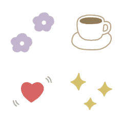 [LINE絵文字] ▶︎動くシンプル線画Emoji#2の画像