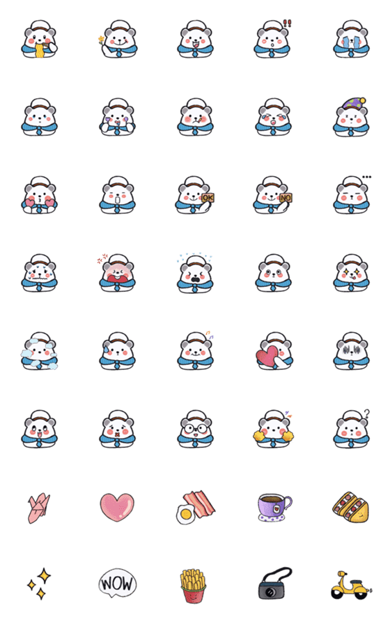 [LINE絵文字]Mantou Tuaglomの画像一覧