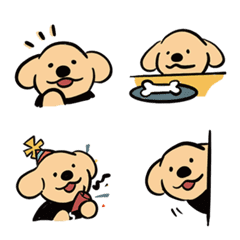 [LINE絵文字] Tonguest , a cute dogの画像