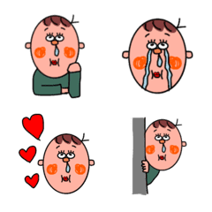[LINE絵文字] はなたれ君の画像