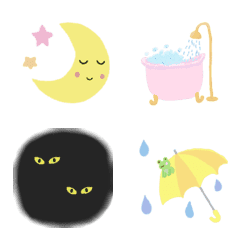 優しいタッチの動く絵文字の絵文字メイン画像