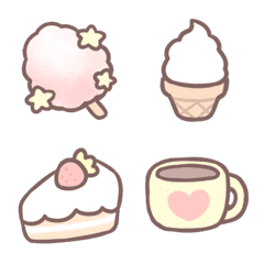 [LINE絵文字] food and sweetsの画像