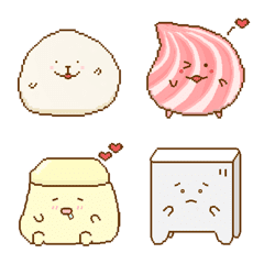 [LINE絵文字] Cute Creatures in the Bakeryの画像
