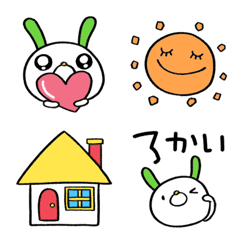 [LINE絵文字] コケうさ絵文字の画像