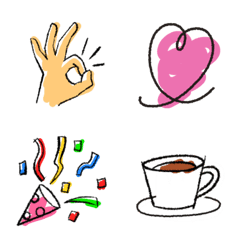[LINE絵文字] 動く！オシャレ☆大人な絵文字の画像