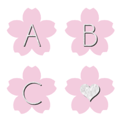 [LINE絵文字] sakura deco emojiの画像