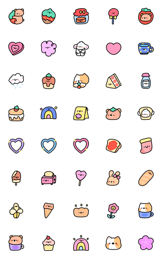 [LINE絵文字]beaverlunar | Cute Stuff <3の画像一覧