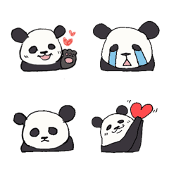 [LINE絵文字] 熊猫絵文字の画像