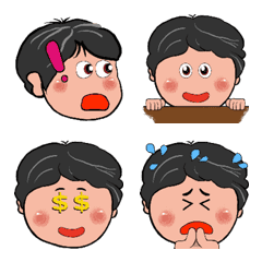 [LINE絵文字] Animated Emoji of The Mom Meiの画像