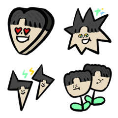 [LINE絵文字] MROPENTHEMOUTH EMOJI 2.0の画像