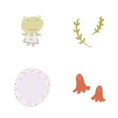 [LINE絵文字] Picnic on a sunny day ！ Bear 絵本の画像