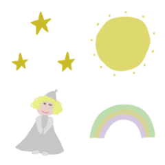 [LINE絵文字] Good sleep emoji . cute happy funの画像