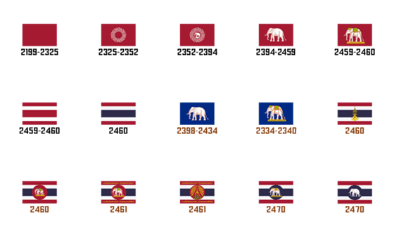 [LINE絵文字]Thai flagの画像一覧