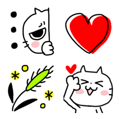 [LINE絵文字] なつかない猫がなつくよ♡可愛がってね♡の画像