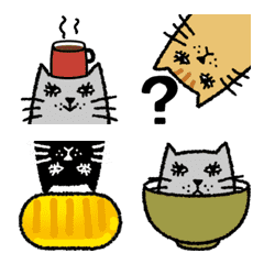 【動く】ネコ絵文字 1の絵文字メイン画像