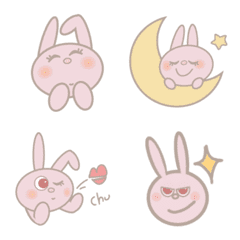 [LINE絵文字] うさぎのピポポの画像