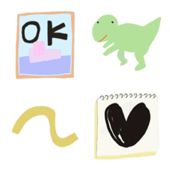 [LINE絵文字] Kids room. Loose fun Emoji.の画像