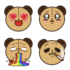 [LINE絵文字] Toy Bear Emojiの画像