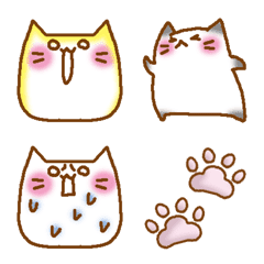 [LINE絵文字] ねこねこさん Aの画像