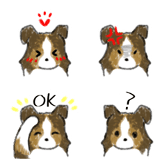 [LINE絵文字] たまだよ(シェルティ絵文字)の画像