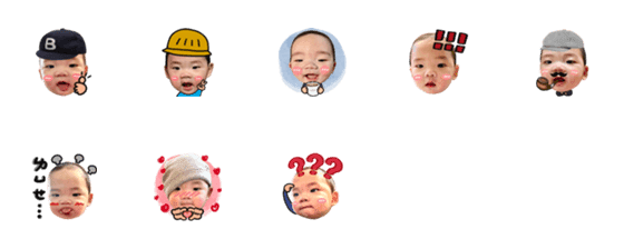 [LINE絵文字]Little peanut emoticons2.の画像一覧