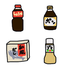 [LINE絵文字] もんもろ絵文字 料理・調味料編の画像