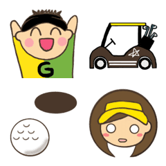 [LINE絵文字] GOLF LIFE⑦の画像