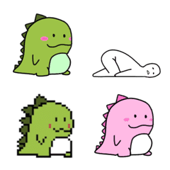[LINE絵文字] 手抜きなやつらの画像