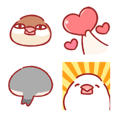 Java Sparrow cute emoji