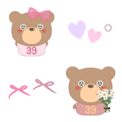 [LINE絵文字] 39bear3の画像