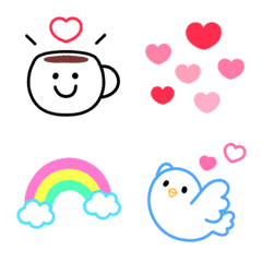 動く♩♡ゆるかわカラフル♡の絵文字メイン画像
