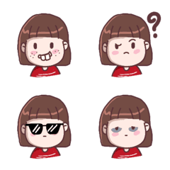 [LINE絵文字] emotion cute emojiの画像