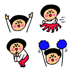 [LINE絵文字] 動く★トモダチトーク絵文字の画像