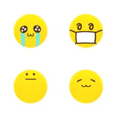 [LINE絵文字] 顔文字★340の画像