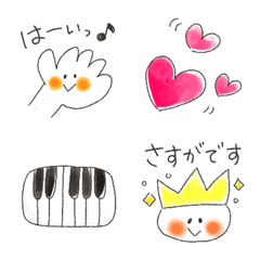 [LINE絵文字] ゆるいろ絵文字の画像