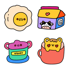 [LINE絵文字] nub nib things emojiの画像