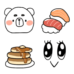 くまろの絵文字の絵文字メイン画像