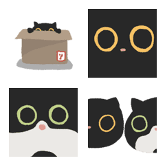 [LINE絵文字] Little cat in the boxの画像