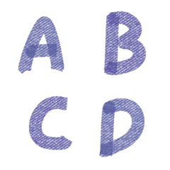 [LINE絵文字] The ABCD of Denimの画像