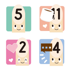 モルックのふんわりした絵文字の絵文字メイン画像
