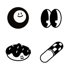 B＆W Cool Clubの絵文字メイン画像